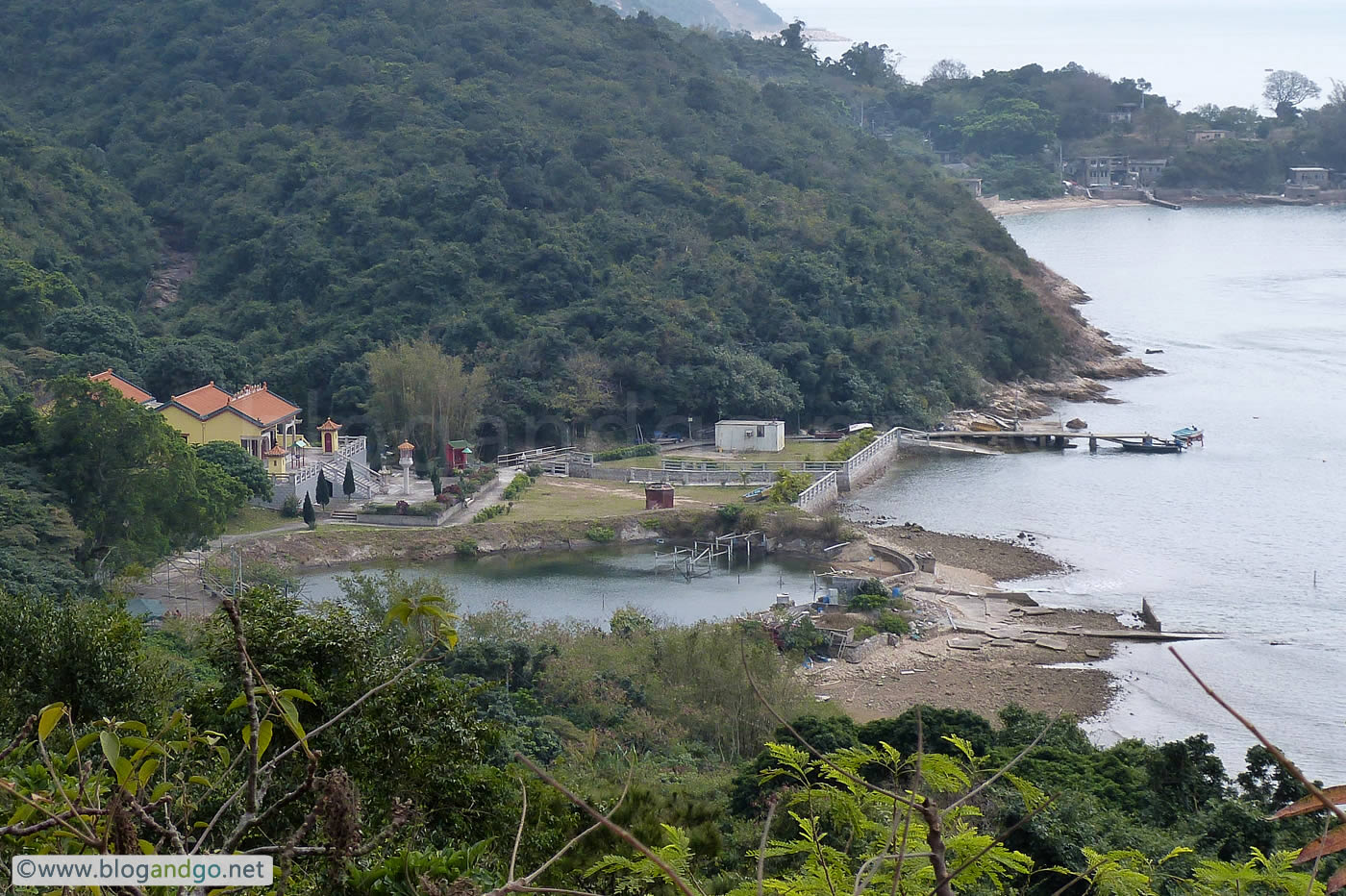 Hong Kong Trail 7 - Lin Hook Sin Koon temple at Lan Nai Wan Tsuen